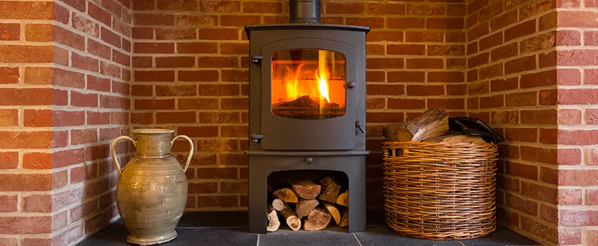 Metal Firebox Installation For Fireplace in Merrifield, Virginia