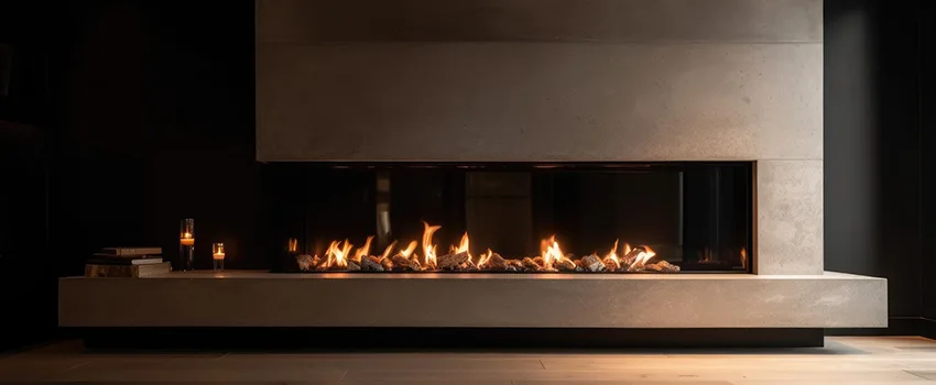 Gas Fireplace Ember Bed Design Services in Merrifield, Virginia