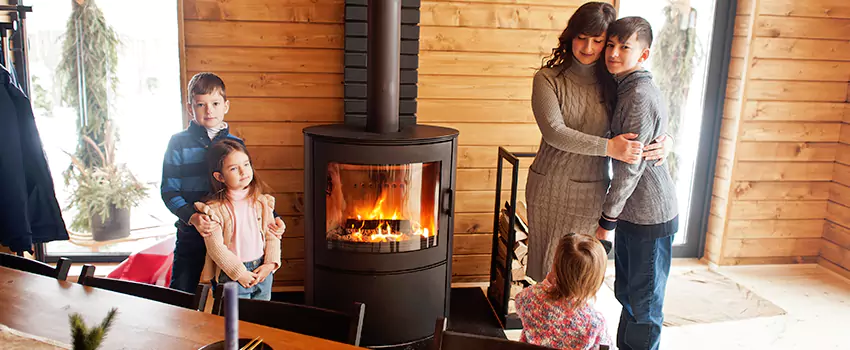 Morso Cast Iron Fireplace Insert Installation in Merrifield, Virginia