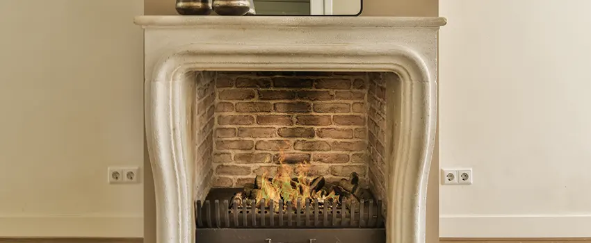 Vintage-style Fireplace Redesign in Merrifield, Virginia