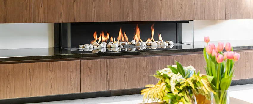 Double-height Fireplace Design Refurbishment in Merrifield, Virginia