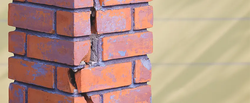 Repairing Cracked Porcelain Tiles for Fireplace in Merrifield, VA