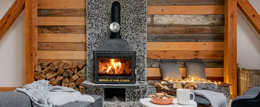 Thelin Hearth Products Direct Vent Gas Stove Fireplace Inspection in Merrifield, Virginia